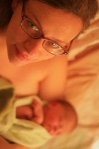 Sue Ellen and baby Hugo